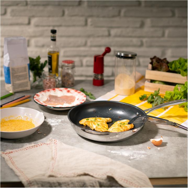 Actual product image Kuhn Rikon Allround (32 cm, Frying pan, Stainless steel)