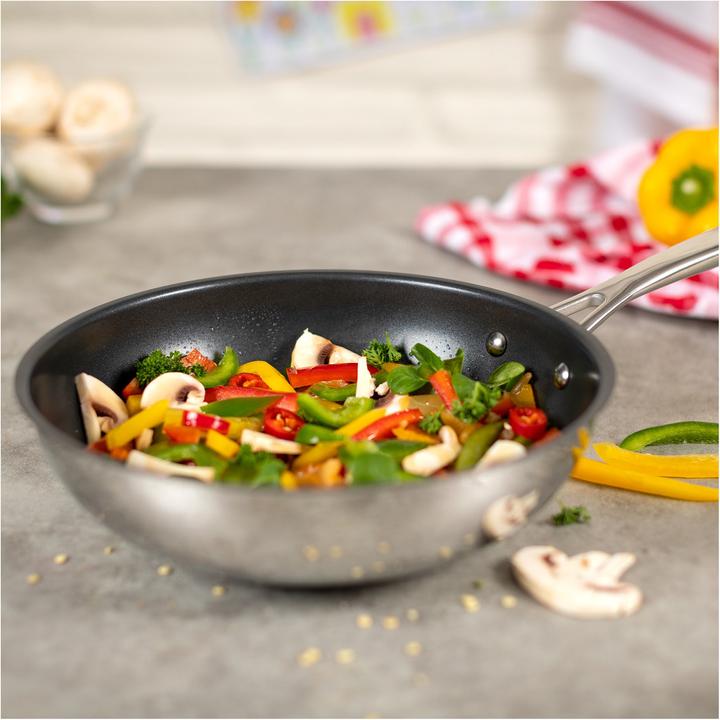 Image du produit Kuhn Rikon Allround (24 cm, Wok, Acier inoxydable)