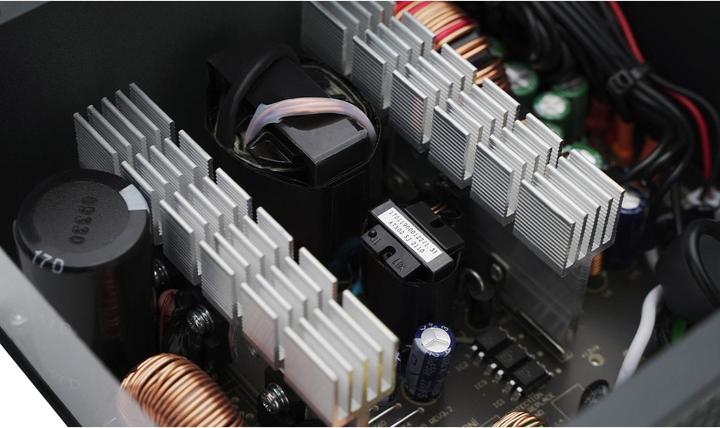 Actual product image Deepcool PF600 power supply unit 20+4 pin ATX ATX Black (600 W)