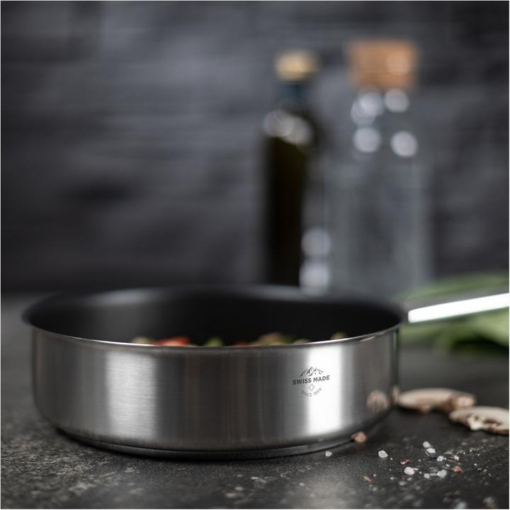 Actual product image Kuhn Rikon Montreux (28 cm, Frying pan, Stainless steel)