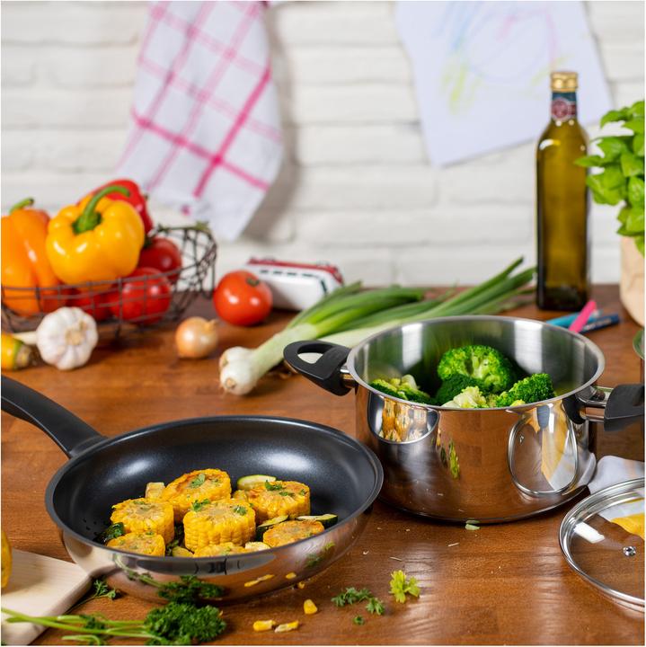 Actual product image Kuhn Rikon Classic (20 cm, Frying pan, Stainless steel)