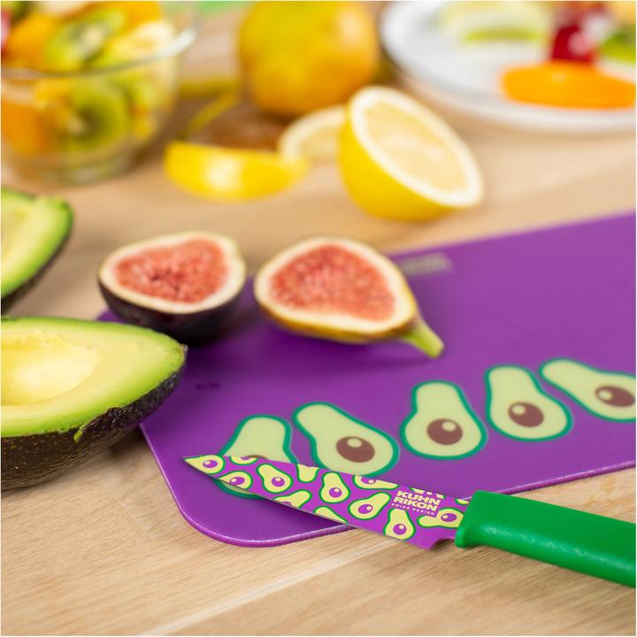 Produktbild Kuhn Rikon Colori Rüstmesser / Schneidebrett Set