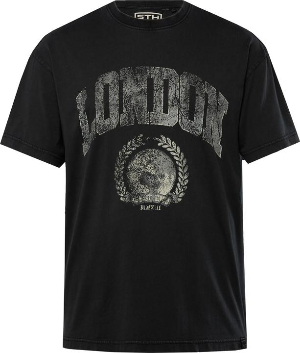 Immagine prodotto Sthuge T-Shirt, Halbarm, Vintage Look, LONDON, oversized (5XL)