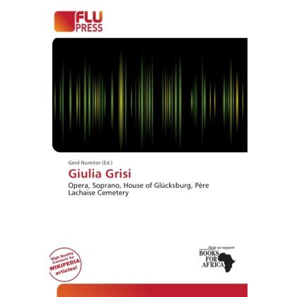 Giulia Grisi, Fachbücher