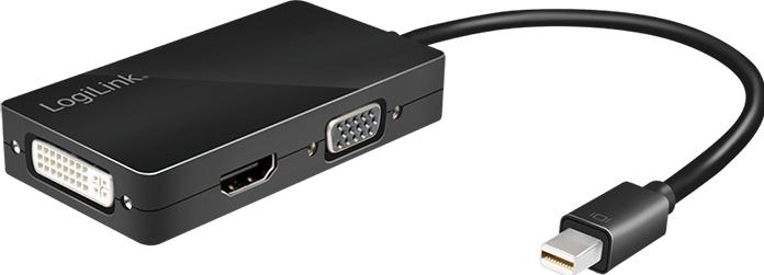 Productafbeelding LogiLink 4K Mini-DisplayPort (DVI, HDMI, VGA, 8.70 cm)