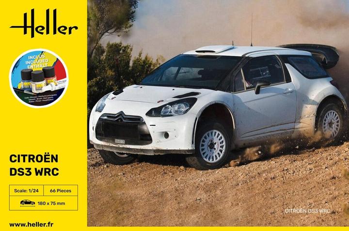 Produktbild Heller STARTER KIT Citroen DS3 WRC