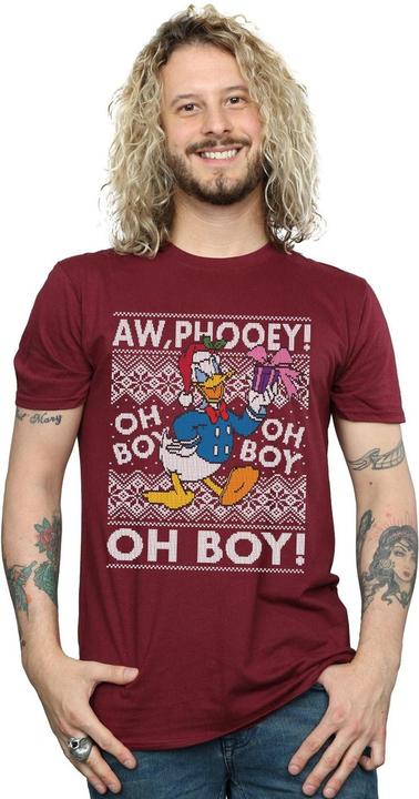 Produktbild Disney Donald Duck Christmas Fair Isle TShirt (XL)