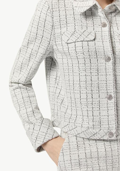 Produktbild Comma Indoor-Jacke Bouclé-Jerseyjacke mit Metallic-Garn (46)