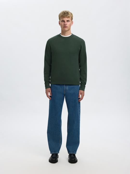 Actual product image Selected Homme Slhemanuel Soft Crew Neck Sweat Noos (L)