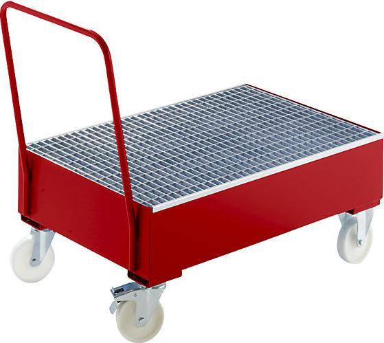 Produktbild kaiserkraft Auffangwanne aus Stahlblech, fahrbar