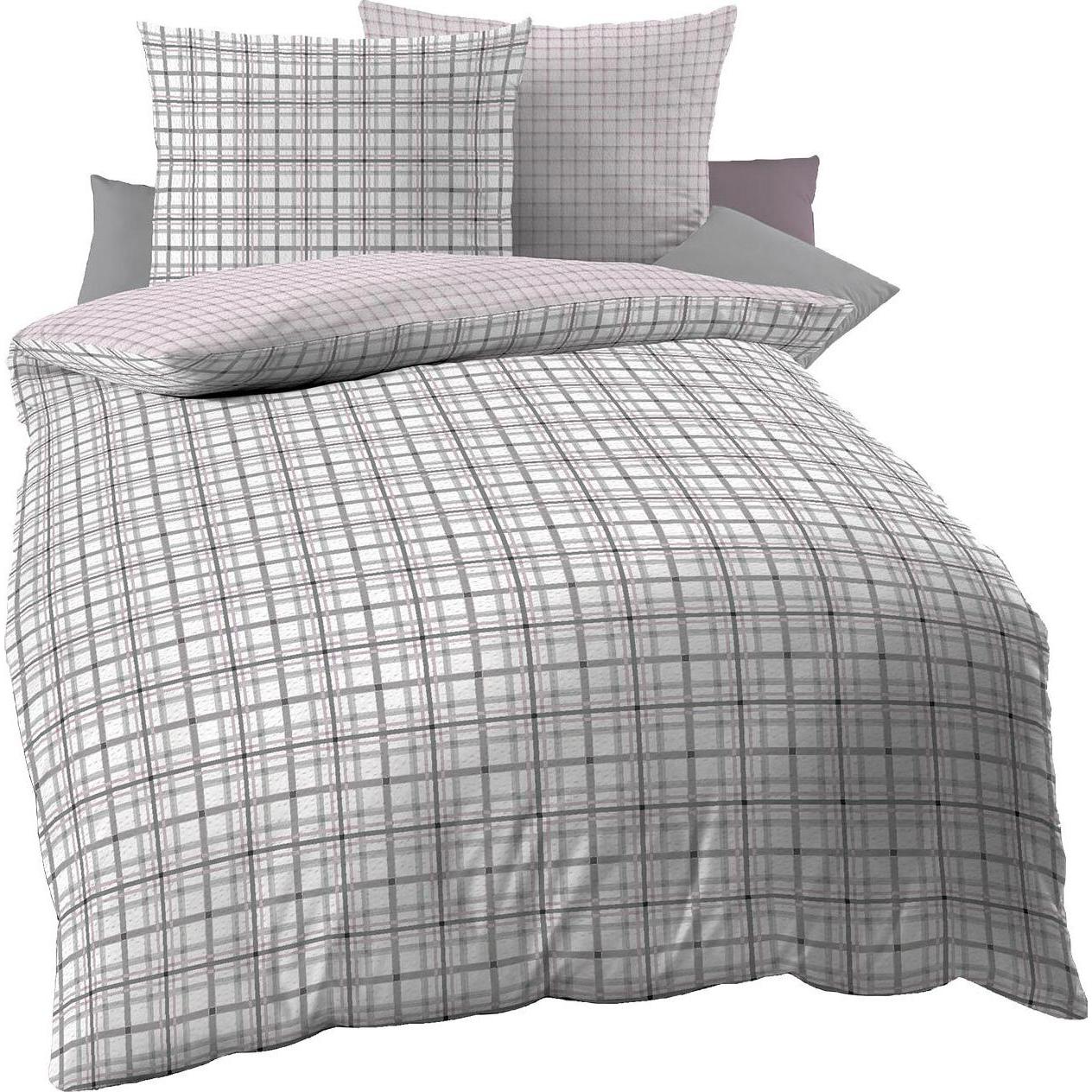 Traumschlaf, Bettwäsche, Plaid (Bettwäsche Set, 200 x 200 cm, 80 x 80 cm)