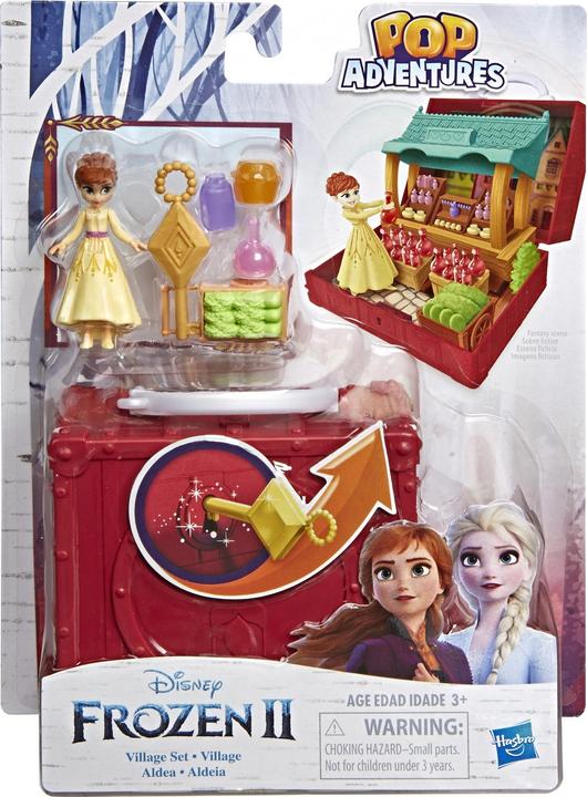 Produktbild Hasbro Frozen 2 Eiskönigin Pop-Up Abenteuer Dorfset