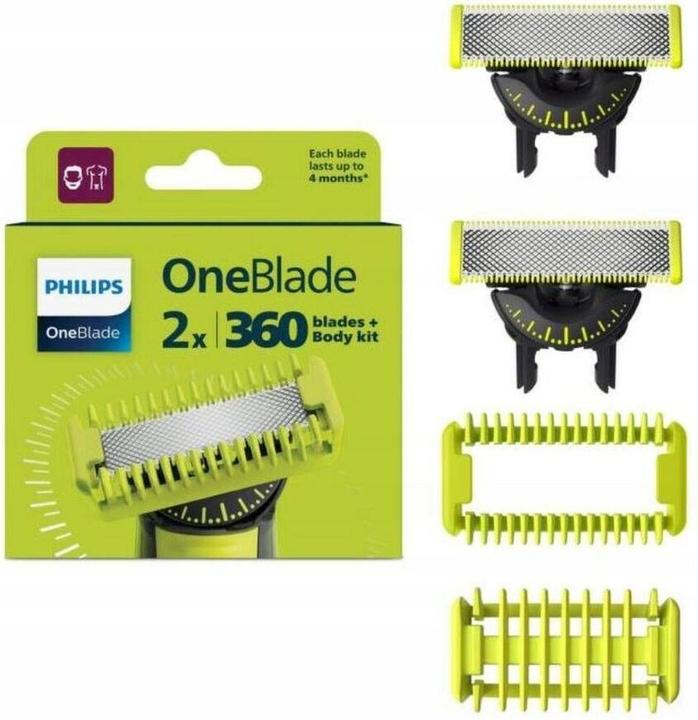Productafbeelding Philips OneBlade Face + Body Kit (2x)