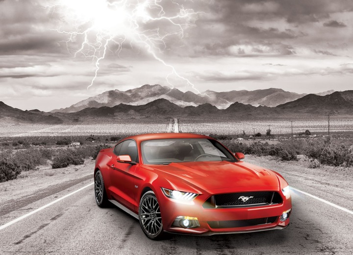 Actual product image Eurographics Ford Mustang GT (1000 pieces)