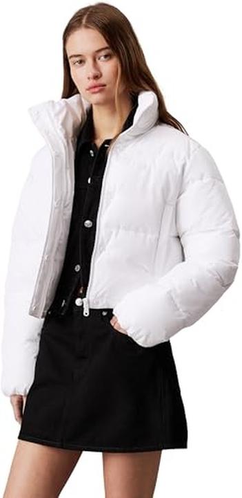 Produktbild Calvin Klein Matte Cropped Puffer Jacket (XS)