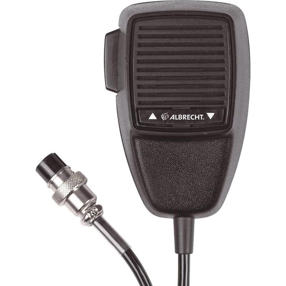 Albrecht AE Electret Mikrofon, Walkie-Talkie, Schwarz