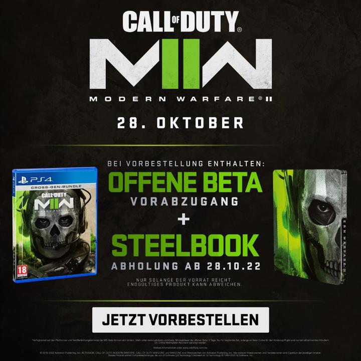 Productafbeelding Activision Call of Duty: Modern Warfare II (PS4, IT)