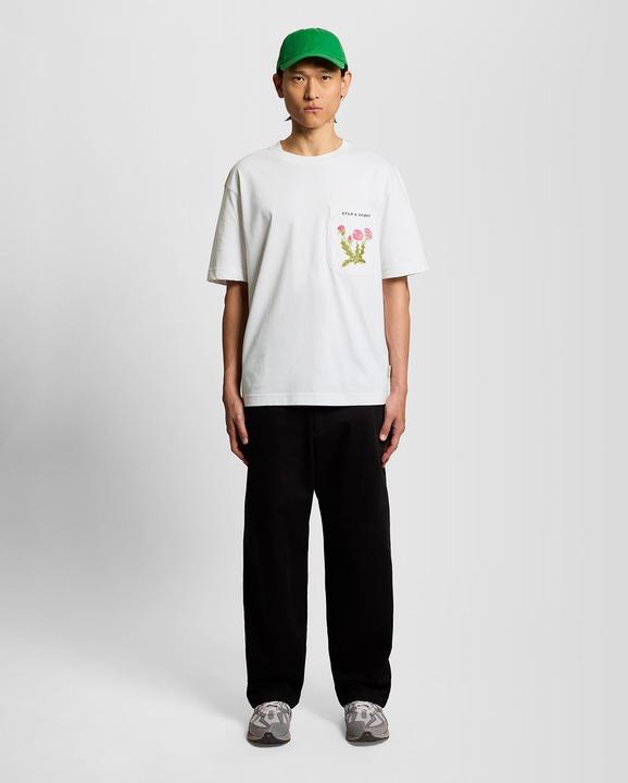 Produktbild Lyle and Scott Gesticktes T-Shirt mit Mustern (XL)