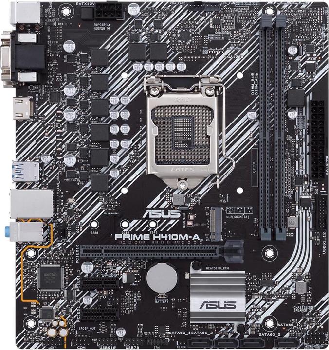 Produktbild ASUS PRIME H410M-A (LGA 1200, Intel H410, mATX)