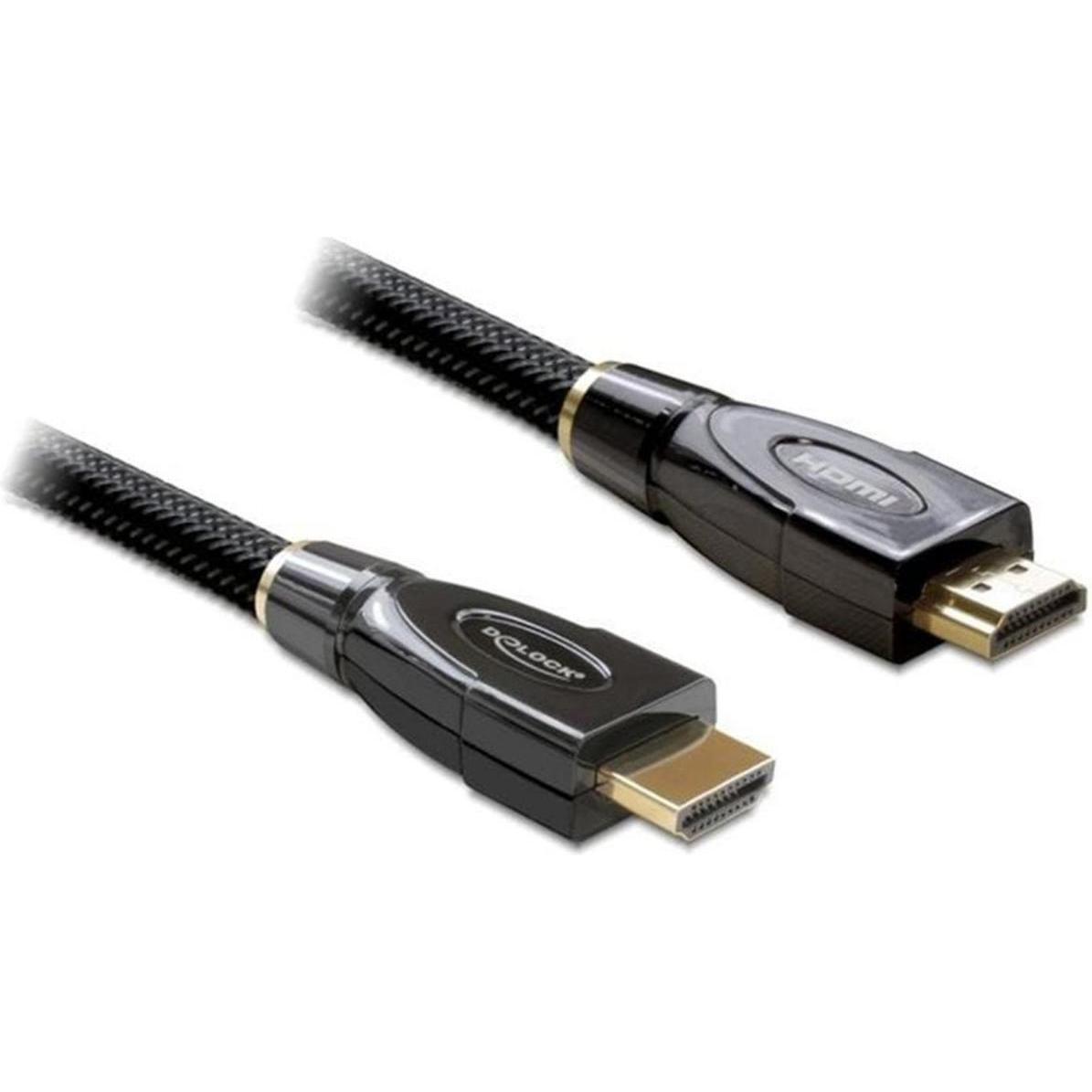 Delock Nero Hdmi (Typ A) — Hdmi (Typ A) (2 M), Cavo Video,