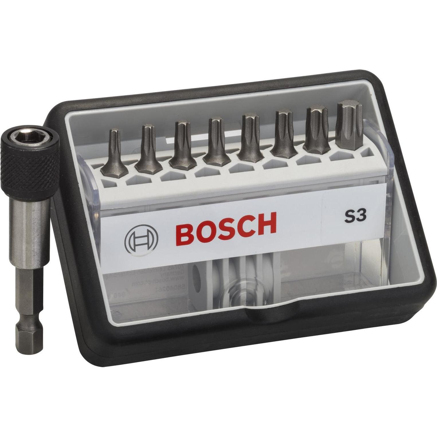 Bosch Professional Zubehör, Chiave a bussola, Bosch Professional Bit-Set 9teilig Accessories Ro (Esagono incassato TX)