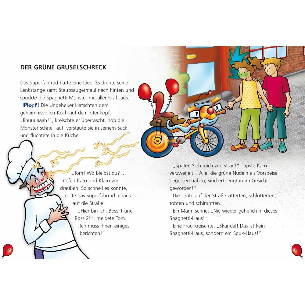 Thumbnail - Tom Turbo: Der Spaghetti-Spuk, Kinderbücher von Thomas Brezina