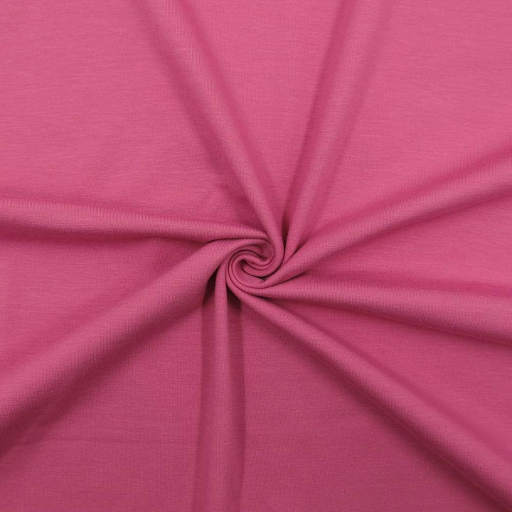 Actual product image Stoffrestposten Cotton jersey - Mauve fresh - Minimum selling quantity: 1 metre