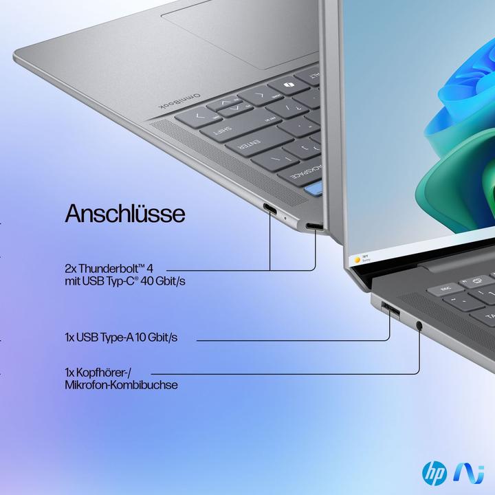 Actual product image HP OmniBook Ultra 14-fd0099ng (14", 2000 GB, 32 GB, DE)