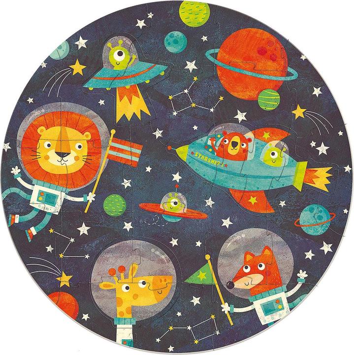 Image du produit Educa L'Espace Round Puzzle pcs puzzle (28 pièces)