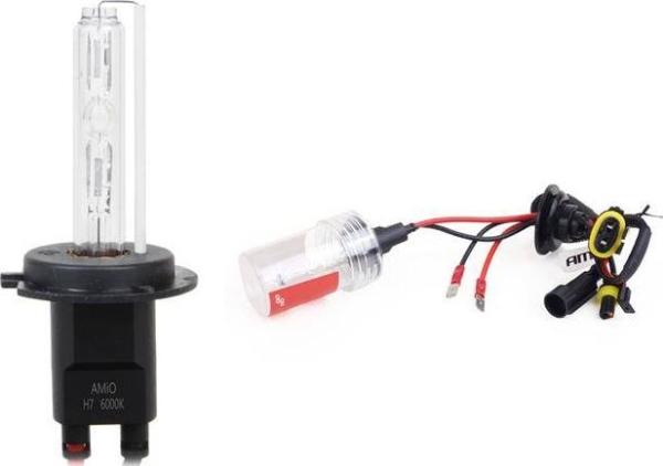 Actual product image Amio 01323 HID Headlight H7 6000K Xenon (H7)