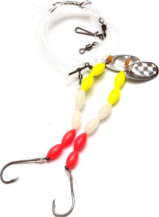 edimax Imax Flounder Rig4 Traffic Light Sp-Blades 2 Hooks#4