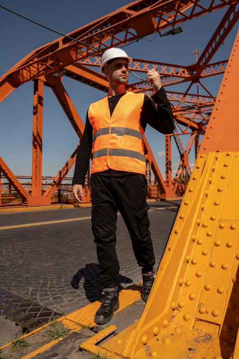 Produktbild Korntex Warnweste aus Baumwollmischgewebe (XL)