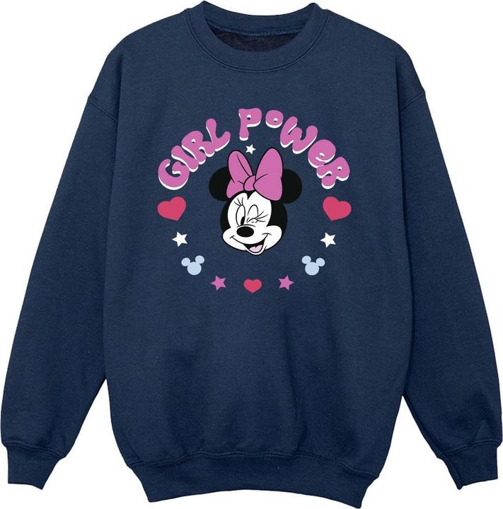 Produktbild Disney Minnie Mouse Girl Power Sweatshirt Mädchen (140, 146)