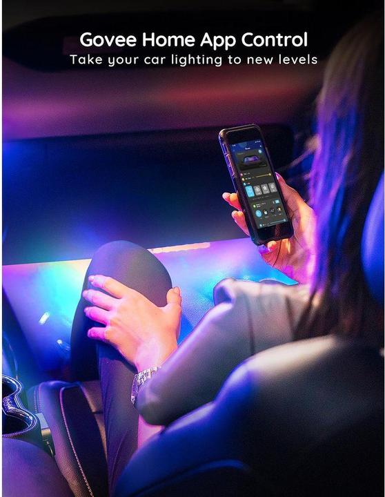 Immagine prodotto Govee Illuminazione interna dell'auto, RGBIC