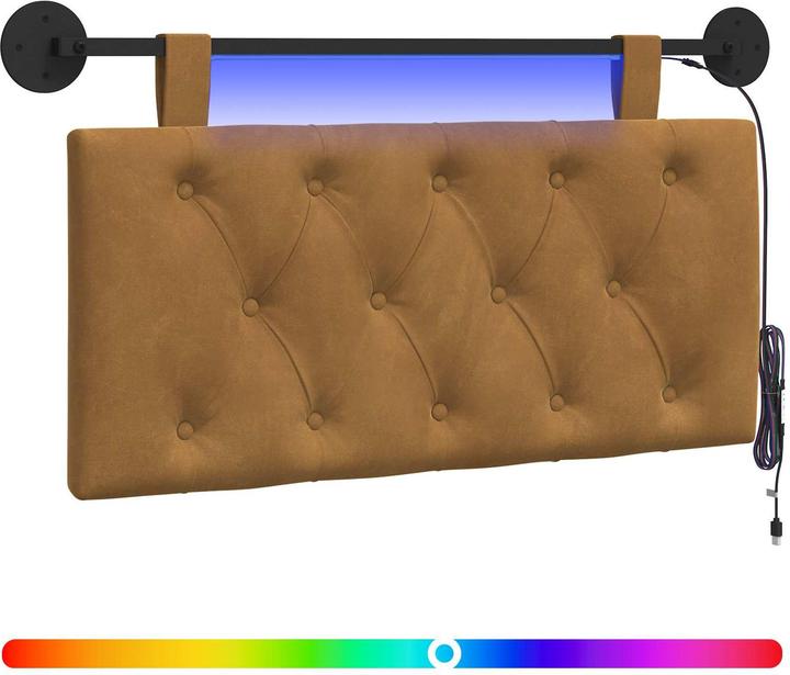 Actual product image vidaXL Modernes Kopfteil (90 x 7 x 55 cm)
