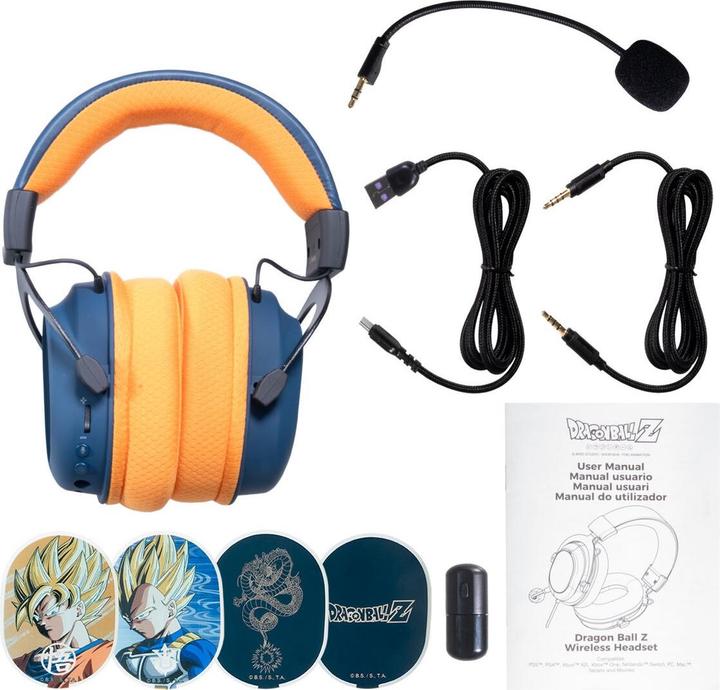 Actual product image Blade Gaming Headset wireless Dragon Ball Z P (Cable, Wireless)