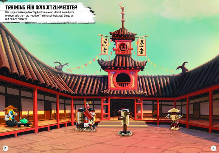 Produktbild Lego Ninjago - Stickerspass
