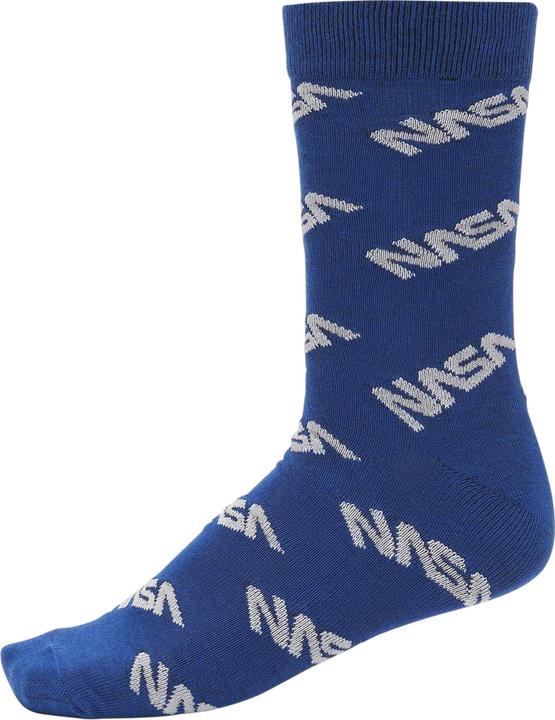 Mister Tee NASA Allover Socks 3-Pack (Lot de 3, 47 - 50)