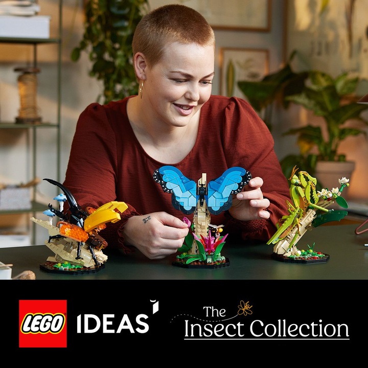 Actual product image LEGO Ideas The insect collection (21342, LEGO Ideas)