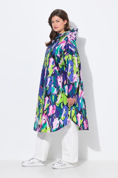 Actual product image Laurasøn Funktions-Regencape, Unisex, Print, Kapuze (One size)