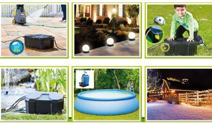 Actual product image Heissner Garden Power Box