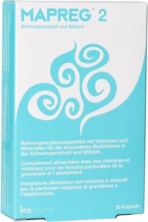 Actual product image Mapreg 2 Pregnancy and lactation capsules (30 pcs) (30 Piece, Capsules, 38 g)