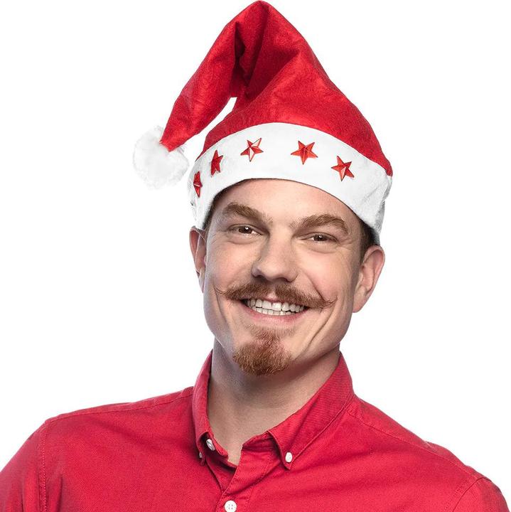 Produktbild Fortura Weihnachtsmütze Blinkende Sterne