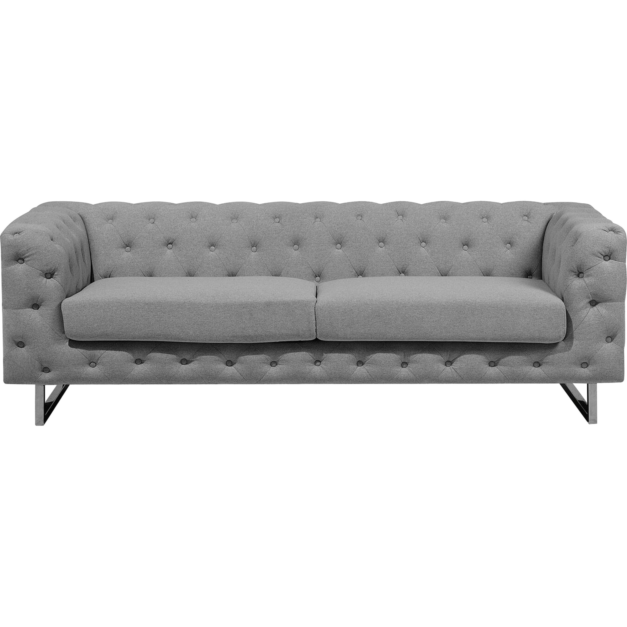 Beliani, Sofa, Vissland (3-Sitzer)