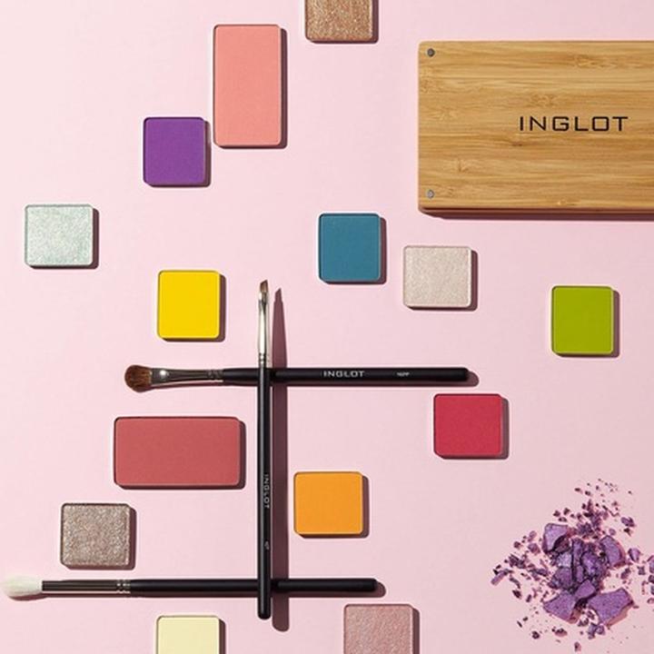 Actual product image Inglot Professional Makeup Brushes for Rouge, Foundation, and Concealer - 4SS (Foundation)