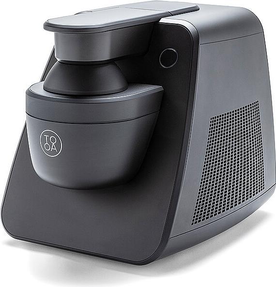 Tooa Ijsmachine Zwart Mat