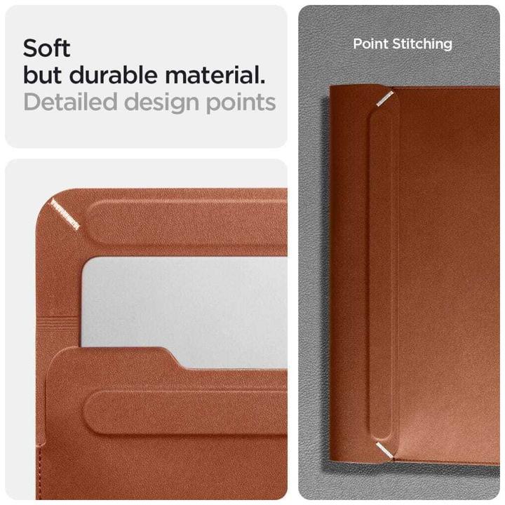 Produktbild Spigen Valentinus Sleeve Laptop 15-16 brązowy/classic brown AFA06419 (16", Universal)
