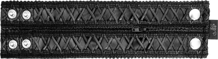 Actual product image Noir Handmade Bracelet in black