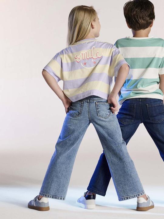 Actual product image Vertbaudet Mädchen Flare-Jeans, Hüftweite SLIM (110)
