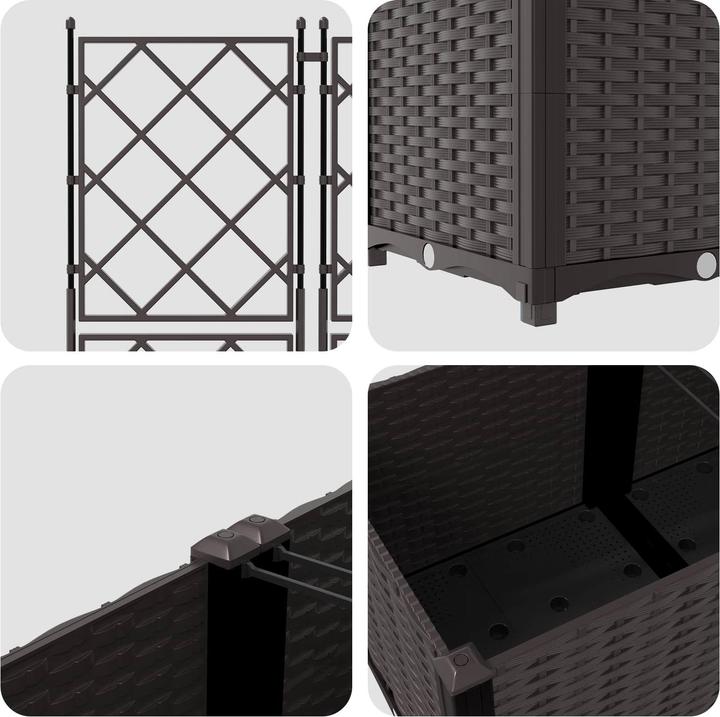 Produktbild vidaXL Outdoor-Pflanzgefäss